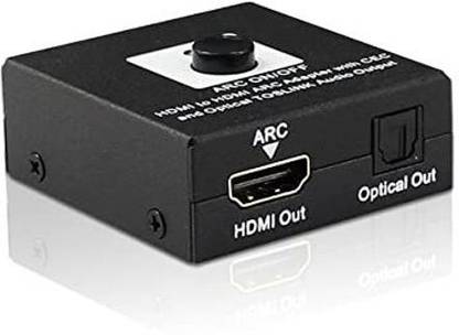 Etzin HDMI to HDMI ARC Adapter with Optical Output ARC HDMI Optical audio converter USB Adapter