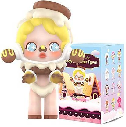Pop Skullpanda Candy Monster Town Series 12PC Blind Box Action Figure Toy Box Bulk