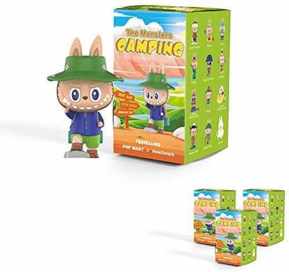 Pop Labubu Camping Series-3PC Collection Art Toy Popular Collectible Cute Kawaii Toy