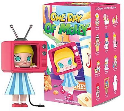 Pop Molly One Day 1PC Blind Box Toy Box Bulk Molly Popular Collectible Random Art