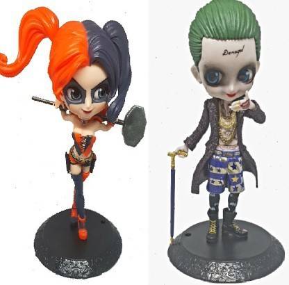 gtrp Hammer Girl With Joker Figure Limited Edition for Car Dashboard