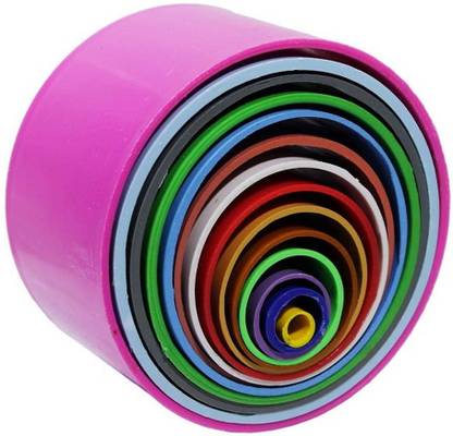 KRAFTMASTERS 1 Set 14 Pieces Mixed 14 Sizes Plastic Tubes Nylon Flower Making Tool
