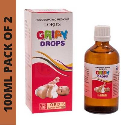 LORD'S HOMEOTRADE GRIPY DROPS 100ML PACK OF 2