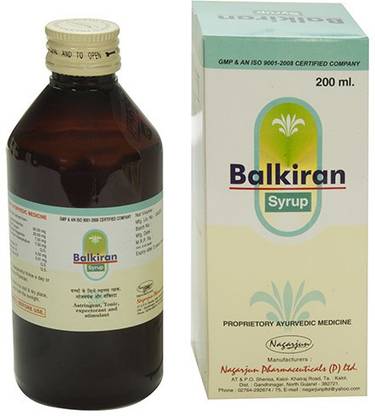 Nagarjun Balkiran Syrup 100ml (pack of 3)