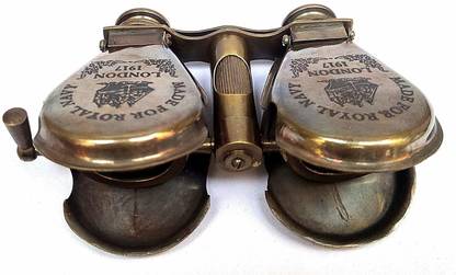 Paratech Antique Solid Brass Binocular (39 x 4 x 4 cm) Binoculars