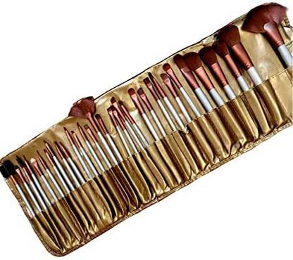 DATNASAYAD Professional Makeup Brushes Set of 32 (All Types of Brushes) With Leather Bag