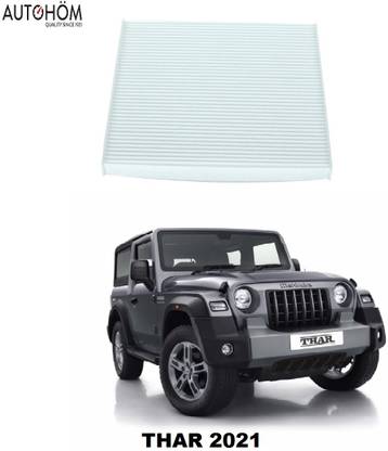 AUTOHOM Cabin (A.C.) filter for Mahindra Thar 2021 - Now (petrol & diesel) Car Cabin Filter