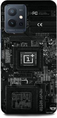 INTELLIZE Back Cover for Vivo T1 5G V2141 ONEPLUS, LOGO, ONEPLUS SIGN, ONEPLUS EMBLEM
