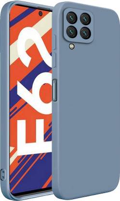 Winble Bumper Case for Samsung Galaxy F62 back cover, Samsung F62 back cover, Original Liquid silicone case