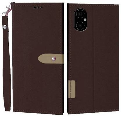Krofty Flip Cover for POCO M4 5G