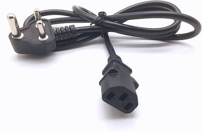 POZUB Power Cord 2 m High Quality 3 Pin PC Power Cable for Desktop Monitor Computer Power Cable Cord