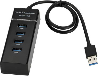 RHONNIUM HUB expander fast 4 Port Hub Splitter Multi Power Adapter HUB expander fast 4 Port Hub Splitter Multi Power Adapter-X21 Docking Station