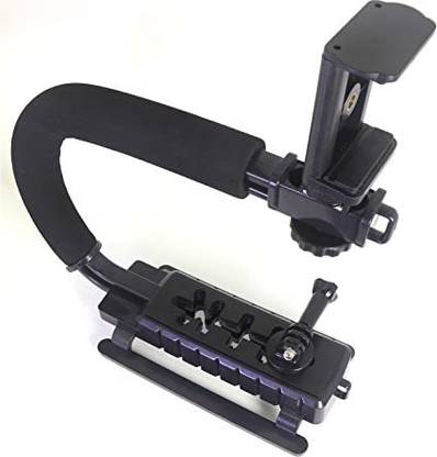 TechBlaze Camera Stabilizer Smartphone Video Ring Filmmaking Vlogging For Camera & Mobile 2 Axis Gimbal for Camera, Mobile