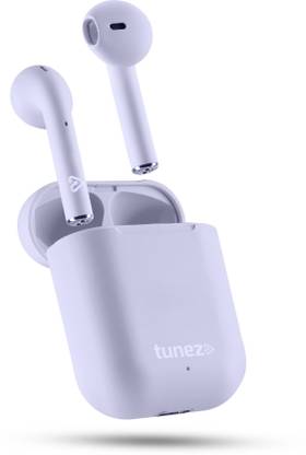 Tunez Elements E10 Bluetooth Earbuds with 24 Hours Playtime and 10 mm drivers Bluetooth