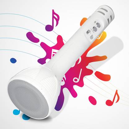 Pick Ur Needs Superier Quality Wireless Bluetooth Microphone Connection Player Speaker 2-in1 With Recording + USB+FM Microphone