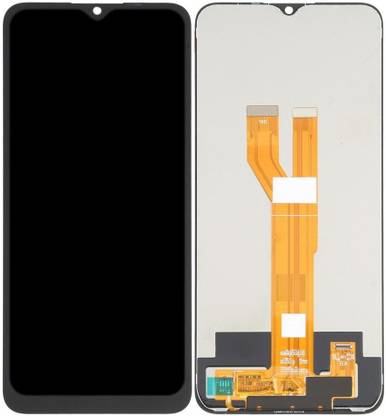 Paat LCD Mobile Display for Realme C 20 (Combo Folder ) Black