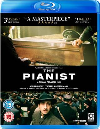 The Pianist Blu-ray[Roman Polanski Film] [ Adrien Brody Collection] [Region B] [Special Price - Broken Case]