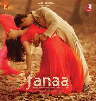Fanaa – YRM LP 77077 – Cover Book Fold – Golden Coloured – LP Record Vinyl Premium Edition