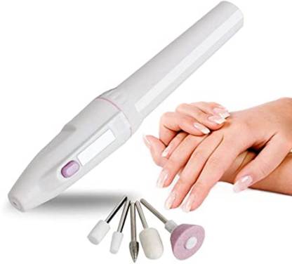 SMBT 5 in 1 Nail Art Tip Electric Manicure Toenail Drill File Tool Grinder Polisher