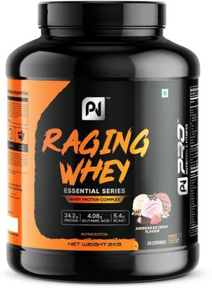 Pro Nutrition & Fitness USA Formulated Raging Whey Essentials Ice-Cream Flavor Whey Protein