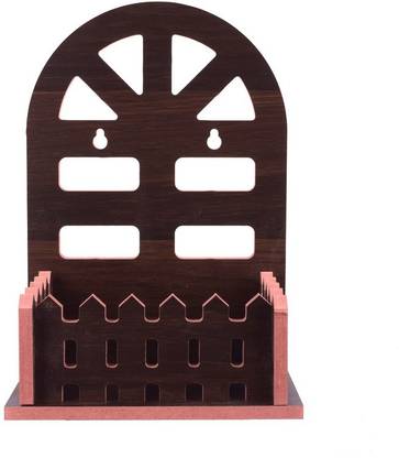 SK Fashion Hub Wooden Wall Shelf