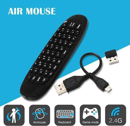 RHONNIUM Mini USB Remote Control C120 Air Mouse C120 Wireless Keyboard Android PC-X12 Universal Remote Controller