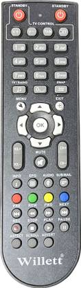 Willett WT-STB09 BLACK WILLETT Remote Controller