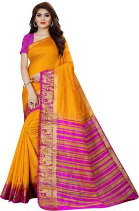 Printed Kanjivaram Art Silk Saree