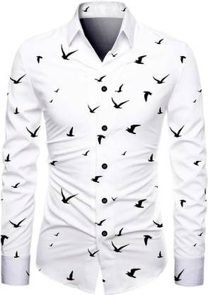 Cotton Polyester Blend Printed Shirt Fabric