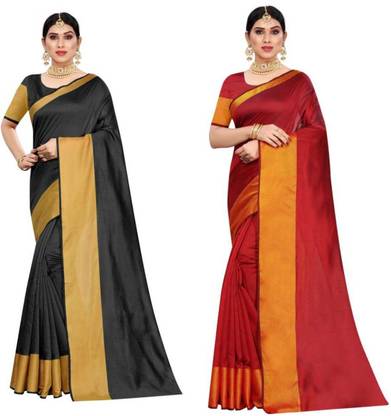 Self Design Bollywood Cotton Blend Saree