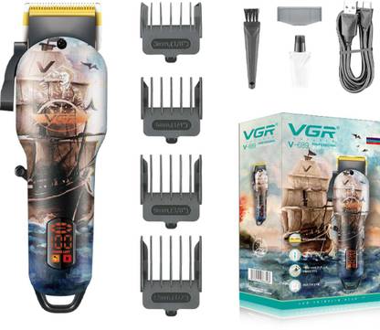 VGR V-689 Body Groomer 180 min  Runtime 4 Length Settings