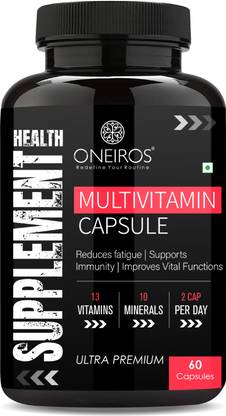 ONEIROS Health Supplements Multivitamin Capsules