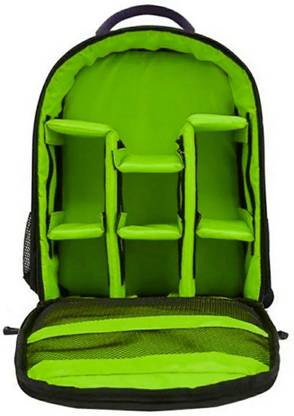 PROUDME DSLR Camera Bag, Lens Accessories Carry Case for All DSLR Cameras-(Green)  Camera Bag