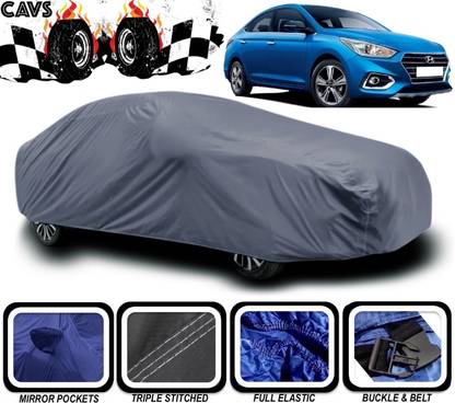 CAVS Car Cover For Hyundai Verna Transform (With Mirror Pockets)