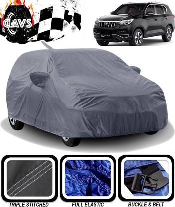 CAVS Car Cover For Mahindra Alturas G4 (With Mirror Pockets)