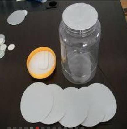 GuptasealTM Induction wad for 62 mm pet transparent bottle Aluminium Foil