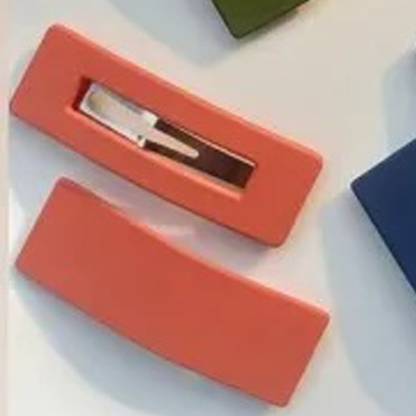 ASG Rectangle Shape 2 Design Matte Tic Tac Hair Clip / Hair Pins Accessories Tic Tac Clip