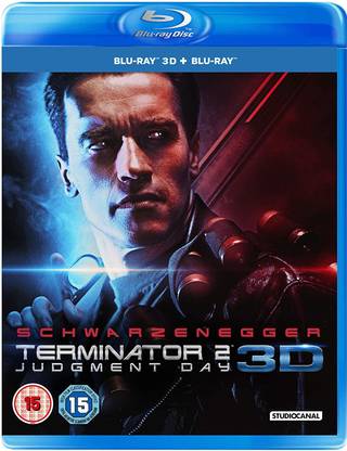 Terminator 2: Judgment Day 3D Blu-ray [1991] [Blu-ray 3D + Blu-ray 2D] [James Cameron Film] [Arnold Schwarzenegger Colection] [Imported from UK] [Region B]