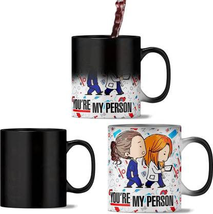 Convay Ceramic Cup for Coffee, Tea, DIY Birthday for Wife, Boy Ceramic Coffee Mug