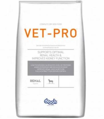 Drools Vet - Pro Renal Dog Food Supports Optimal Renal Health & Improves Kidney 12KG Chicken 10 kg Dry Adult Dog Food