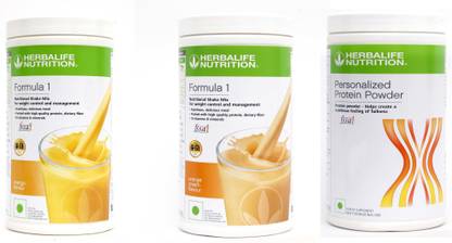 HERBALIFE FORMULA1 MANGO + ORANGE + PROTEIN POWDER 400 GRAM Protein Blends