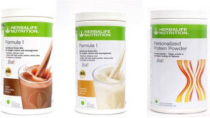 HERBALIFE FORMULA1 CHOCOLATE + BANANA + PROTEIN POWDER 400 GRAM Protein Blends