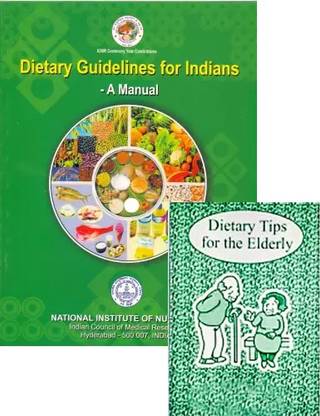 Dietary Guidelines For Indians A Manual With Dietary Tips Book Free (Pack Of 2 Books)