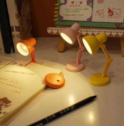 REZEK LED Mini Table Lamp Foldable Night Reading Book Lamps Night Lights Study Lamp Study Lamp