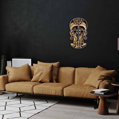 Laserarti Studios 143SKM - Skull Face Mask Wall Decor