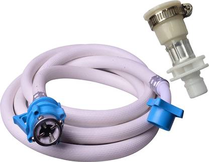 Ozonite 2 Meter Inlet Pipe With Universal Adapter For Fully Automatic Washing Machine Washing Machine Inlet Hose