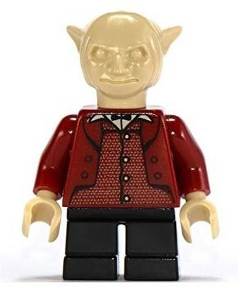 LEGO Minifigure - Harry Potter - GOBLIN (Dark Red)