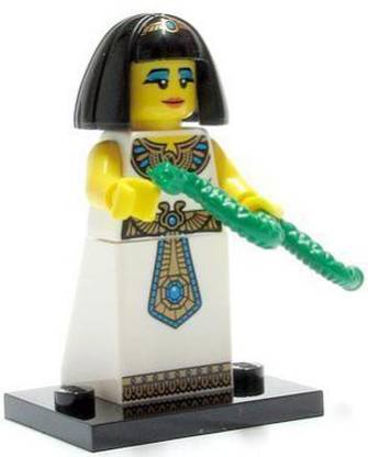 LEGO mini figure series 5 egyptian lady cleopatra by