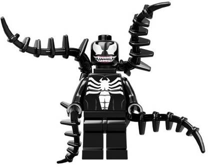 LEGO Super Heroes Spider-Man Minifigure - Venom with Black Spines (76004)