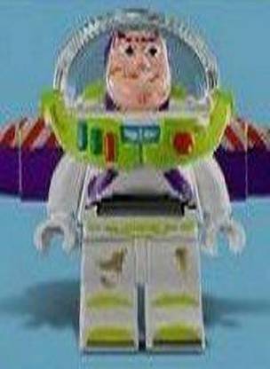 LEGO Toy Story Buzz Lightyear Minifigure (Dirty / Dirt Smudged Version) From Set # 75